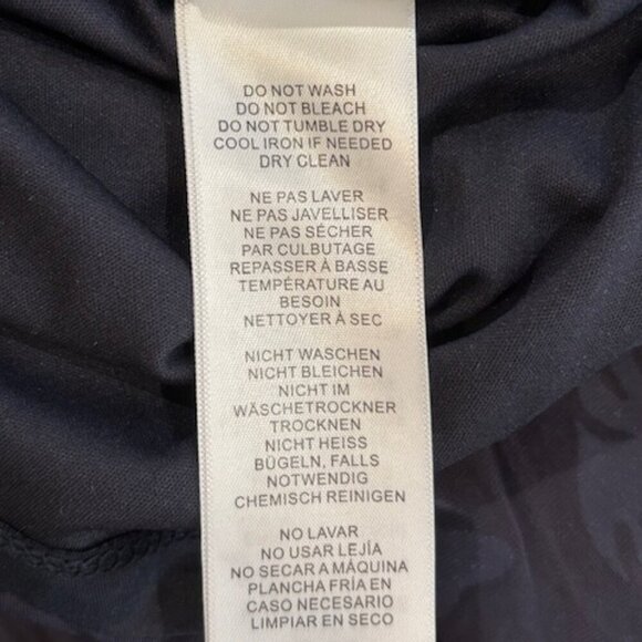 Adrianna Papell Floral Burnout Velvet Long Blouson Gown in Midnight – Size 0 - Picture 11 of 12